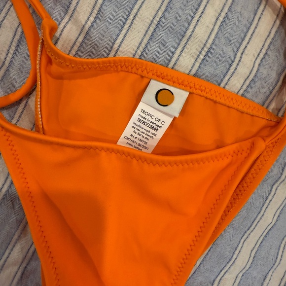 Tropic of C Orange Bikini Set - Picture 2 of 2